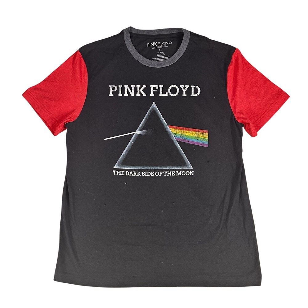 Pink‎ Floyd Dark Side of the Moon Classic Rock & Roll Men's Black T-Shirt